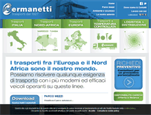 Tablet Screenshot of germanetti.com